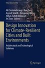 Texts: "Design Innovation for Climate-Resilient Cities and Built Environments." Stadtbild im Hintergrund. Springer-Logo unten.
