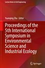 Ein Buchcover: "Proceedings of the 5th International Symposium in Environmental Science and Industrial Ecology".