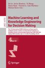 "Machine Learning and Knowledge Engineering for Decision Making", Konferenzdetails und Springer-Logo auf rotem Hintergrund.