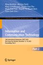 Information and Communication Technology, 14th SOICT 2025, Vietnam, Dezember 12-14. Blau-orange Buchcover mit Springer-Logo.