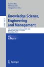 Buchtitel: "Knowledge Science, Engineering and Management", Konferenzdetails, Herausgeber, Buchreihe LNAI 16635, Springer-Logo.