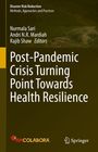 Titel: "Post-Pandemic Crisis Turning Point Towards Health Resilience". Herausgeber: N. Sari, A. N.R. Mardiah, R. Shaw. Oben: Reihe "Disaster Risk Reduction". Unten: Logos von AMCOLABORA und Springer.