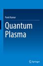 Text: "Punit Kumar" oben und "Quantum Plasma" groß darunter. Unten rechts ein Springer-Logo. Hintergrund in Blau.