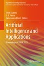 „Artificial Intelligence and Applications: Proceedings of ICAIA 2025“. Orange-gelbes abstraktes Design mit Springer-Logo.