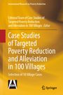 : Case Studies of Targeted Poverty Reduction and Alleviation in 100 Villages, Buch