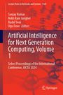 : Artificial Intelligence for Next Generation Computing, Volume 1, Buch