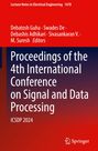 Proceedings of the 4th International Conference on Signal and Data Processing, Buch