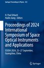 Auf blauem Hintergrund: "Proceedings of 2024 International Symposium of Space Optical Instruments and Applications". Springer-Logo unten.