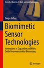 Titel: "Biomimetic Sensor Technologies". Autor: Deepa Suhag. Thema: Neurotransmitter Biosensing. Springer-Logo.