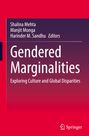 Titel: "Gendered Marginalities". Untertitel: "Exploring Culture and Global Disparities". Herausgeber: Shalina Mehta, Manjit Monga, Harinder M. Sandhu. Logo: Springer. Hintergrund in Rot- und Violetttönen.