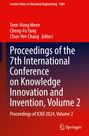 Titel: "Proceedings of the 7th International Conference on Knowledge Innovation and Invention, Volume 2". Oben rot, Springer-Logo.