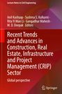 Recent Trends in Construction, Real Estate, Infrastructure, Project Management (CRIP) Sector, Global Perspective. Springer-Logo.
