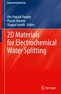 2D Materials for Electrochemical Water Splitting, Buch