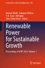 "Renewable Power for Sustainable Growth, Proceedings of ICRP 2024, Volume 1." Autoren und Springer-Logo.