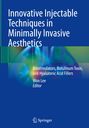 "Innovative Injectable Techniques in Minimally Invasive Aesthetics. Bunte, verschwommene Abbildung darunter."