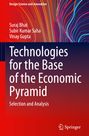 Buchtitel: "Technologies for the Base of the Economic Pyramid". Autoren: Suraj Bhat, Subir Kumar Saha, Vinay Gupta. Farbiges abstraktes Muster.