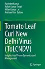Buchtitel: "Tomato Leaf Curl New Delhi Virus (ToLCNDV)". Grüne Hintergrundfarbe mit Springer-Logo unten rechts.