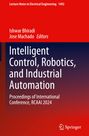 Buchtitel: "Intelligent Control, Robotics, and Industrial Automation". Autoren: Ishwar Bhiradi, Jose Machado. Springer-Logo unten.