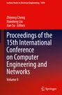 Rotes und dunkelblaues Cover. Titel: "Proceedings of the 15th Int. Conf. on Computer Engineering and Networks, Vol II" mit Springer-Logo.