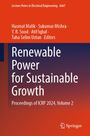 "Lecture Notes in Electrical Engineering 6667", "Renewable Power for Sustainable Growth", "Springer" Logo unten rechts.