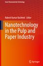 "Nanotechnology in the Pulp and Paper Industry", Rakesh Kumar Bachheti, rotes Muster, Springer-Logo.