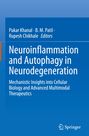 Text: "Neuroinflammation and Autophagy in Neurodegeneration." Unten ist das Springer-Logo, ein weißer Springer Figur.
