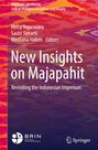 "New Insights on Majapahit: Revisiting the Indonesian Imperium" vor rotem Verlauf. Logos von BRIN und Springer unten links.