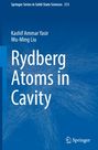 Der Text lautet: "Rydberg Atoms in Cavity". Blaue Illustration im Hintergrund. Unten rechts ist ein Springer-Logo.