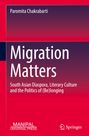 Titel: "Migration Matters". Thema: Südasiatische Diaspora, Literatur, Politik der Zugehörigkeit. Autorenname: Paromita Chakrabarti.