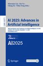 AI 2025: Advances in Artificial Intelligence, Konferenzdetails, Springer-Logo und blau-graues Layout.