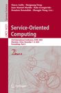 "Service-Oriented Computing, Part II. Konferenz, Shenzhen, China, 1–4 Dezember 2025. Rotes Cover mit technischen Zeichnungen."