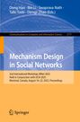 Mechanism Design in Social Networks, Buch