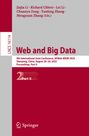 „Web and Big Data“, 9. Konferenz APWeb-WAIM 2025, band 16114, Springer-Logo, grau-roter Hintergrund.