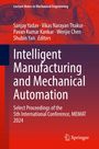 "Intelligent Manufacturing and Mechanical Automation" mit Namen der Herausgeber. Illustration von technischen Zahnrädern. Springer-Logo unten.