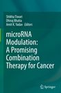 Titel: "microRNA Modulation: A Promising Combination Therapy for Cancer". Grün-blauer Hintergrund, Springer-Logo unten.