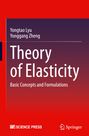 „Theory of Elasticity: Basic Concepts and Formulations“, Autoren: Yongtao Lyu, Yonggang Zheng. Oben Rot, unten Rot.