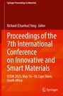 Titel: Proceedings of the 7th International Conference on Innovative and Smart Materials. Rot und orangefarbener Hintergrund.