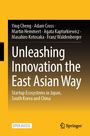 Buchtitel: "Unleashing Innovation the East Asian Way." Autoren: Ying Cheng, Adam Cross und andere. Gelbes und schwarzes Design.