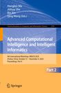 Cover mit blauen Wellen, Buchdetails oben, Titel: "Advanced Computational...", Workshop in Zhuhai, China, Springer-Logo.