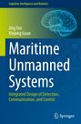 Titel: Maritime Unmanned Systems. Untertitel: Integrated Design of Detection, Communication, and Control. Gehirn-Illustration oben.