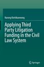 Titel: "Applying Third Party Litigation Funding in the Civil Law System" von Narong Kiettikunwong. Springer-Logo unten rechts.