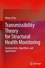 Text: "Wang-Ji Yan, Transmissibility Theory for Structural Health Monitoring, Fundamentals, Algorithms, and Applications." Hintergrund: Rote Farbverläufe. Logo: Springer.