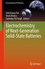 Buchcover: "Electrochemistry of Next-Generation Solid-State Batteries". Oben zwei Planeten und ein Yin-Yang-Symbol, unten Springer-Logo.