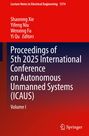 „Proceedings of 5th 2025 International Conference on Autonomous Unmanned Systems (ICAUS), Volume I.“ Roter Hintergrund.