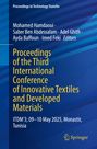 Proceedings of the Third International Conference of Innovative Textiles and Developed Materials, Buch