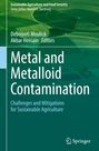 Metal and Metalloid Contamination, Buch