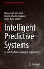 "Intelligent Predictive Systems: AI and Machine Learning in Engineering" mit Zahnrädern und technischen Symbolen im Hintergrund.