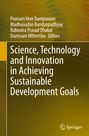 Buchtitel: "Science, Technology and Innovation". Autoren: Poonam Veer Ramjeawon et al. Gelb-brauner Hintergrund.