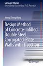 Springer Theses, Meng-Zheng Wang, Design Method of Concrete-Infilled Double Steel Corrugated-Plate Walls with T-section. Hintergrund: Treppenstufen.