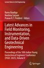 Buchtitel in Weiß auf rotem Hintergrund: "Latest Advances in Field Monitoring, [...] IYGEC 2025); Vol V". Unten rechts Springer-Logo.